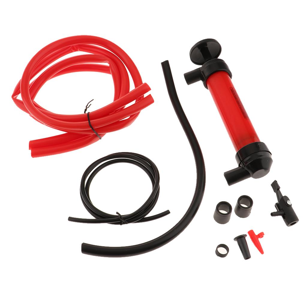 Multi-Purpose Siphon Transfer Pump Kit, Extractor Suction Tool for Liquids