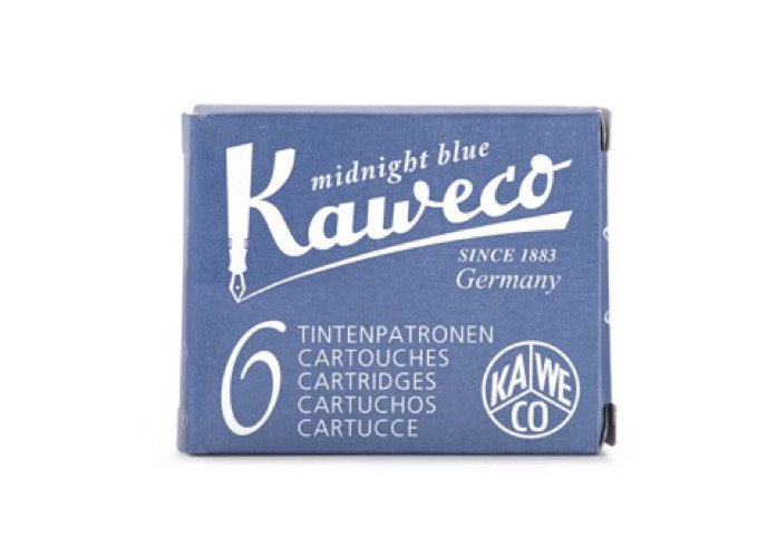 Kaweco vỉ mực 6 ống Midnight Blue