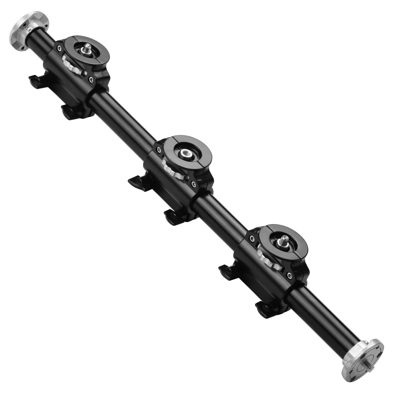 Chân máy 60cm / 24,4in Thanh Mở rộng Hợp kim Nhôm với Vít 3/8 inch