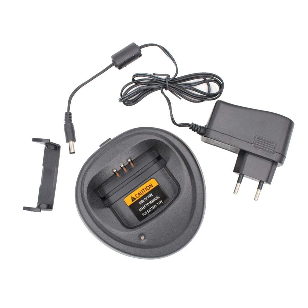 Ni-MH Ni-CD Li-ion Battery Charging Dock Rapid Charger For Motorola Radio-EU