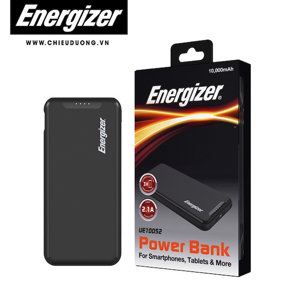 Sạc dự phòng chính hãng Energizer 10,000mAh - UE10052