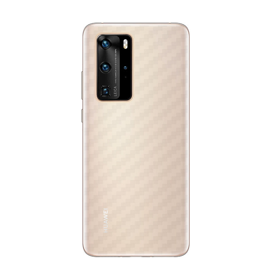 Miếng Dán Mặt Lưng Cacbon Dành Cho Huawei P40 Pro- Handtown - Hàng Chính Hãng