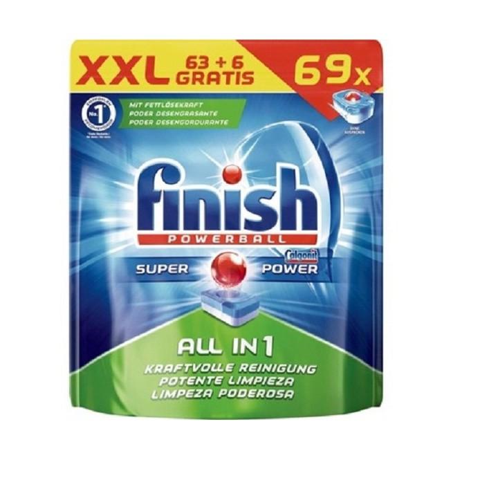 viên rửa bát Finish allin1 túi 69 viên viên rửa bát tất cả trong 1 viên rửa