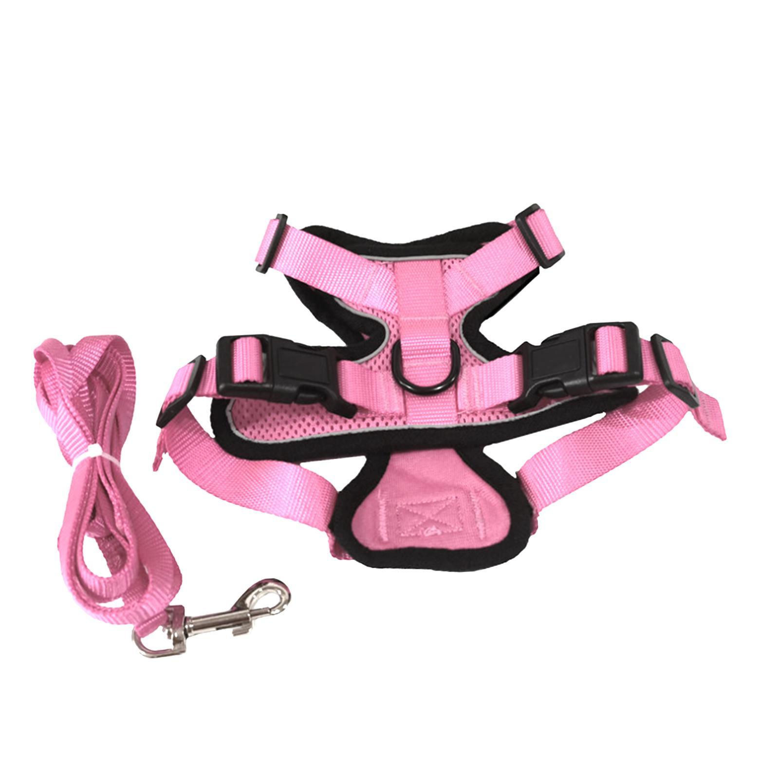Puppy Vest Harness Pink S