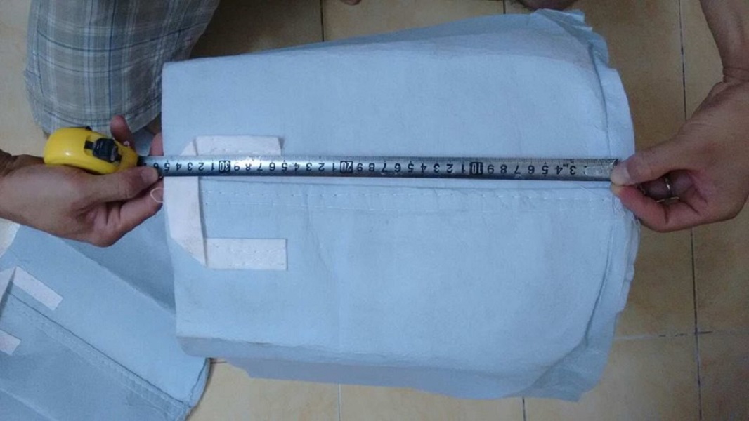 50 TÚI VẢI TRỒNG CÂY 40x35 CM, kích thước thực lớn hơn 40x35cm
