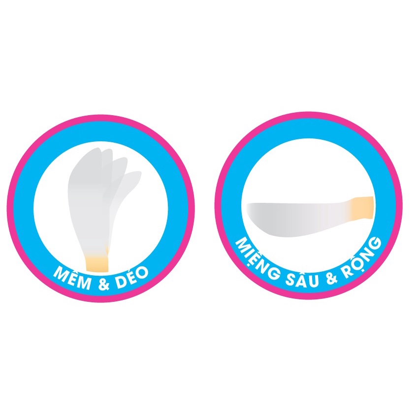 THÌA ĂN DẶM CÁN DÀI SILICONE UPASS - UP3039