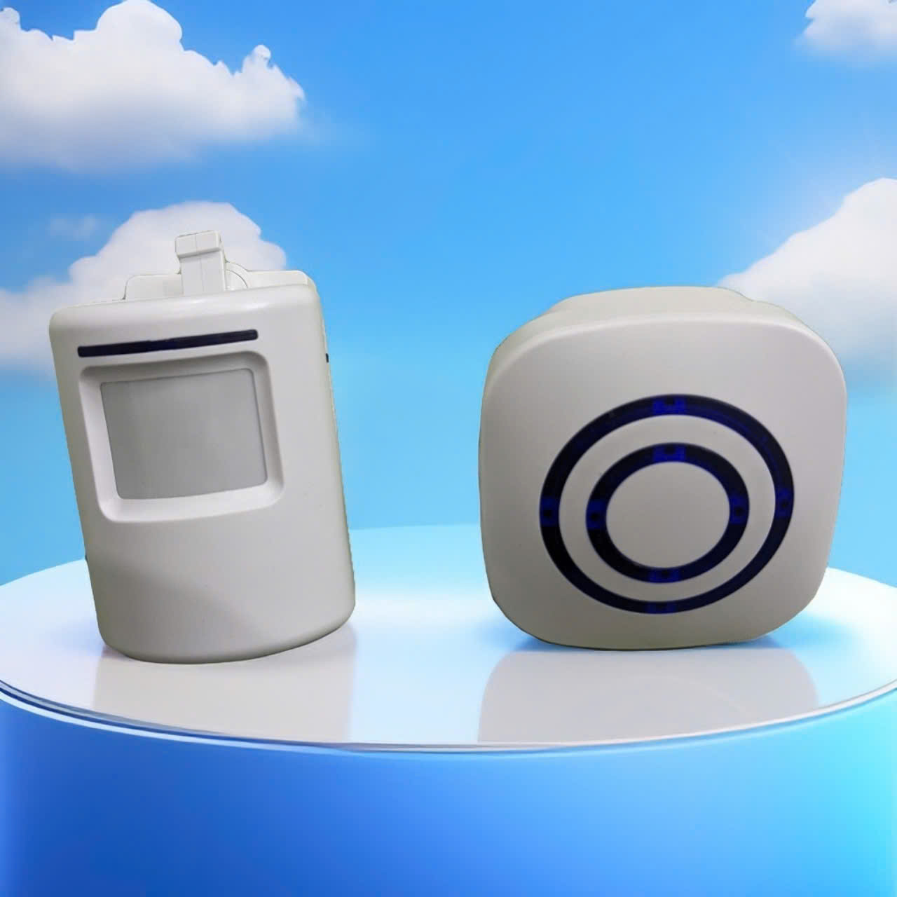 Chuông Cửa Báo Khách Hồng Ngoại Không Dây Cao Cấp - Cảm Biến Chống Trộm Thông Minh Loại Tốt