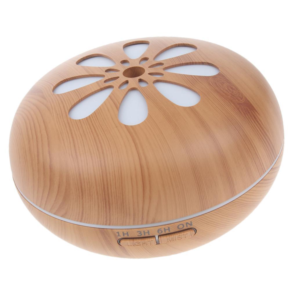 500ml Aroma Humidifier Fragrance Essential Oils Diffuser Set EU Plug