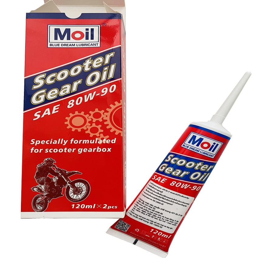 Nhớt lap Moil Scooter Gear Oil 80w90, nhớt xe tay ga thích hợp bôi trơn cho hộp số các loại xe tay ga - Tây Thành Shop