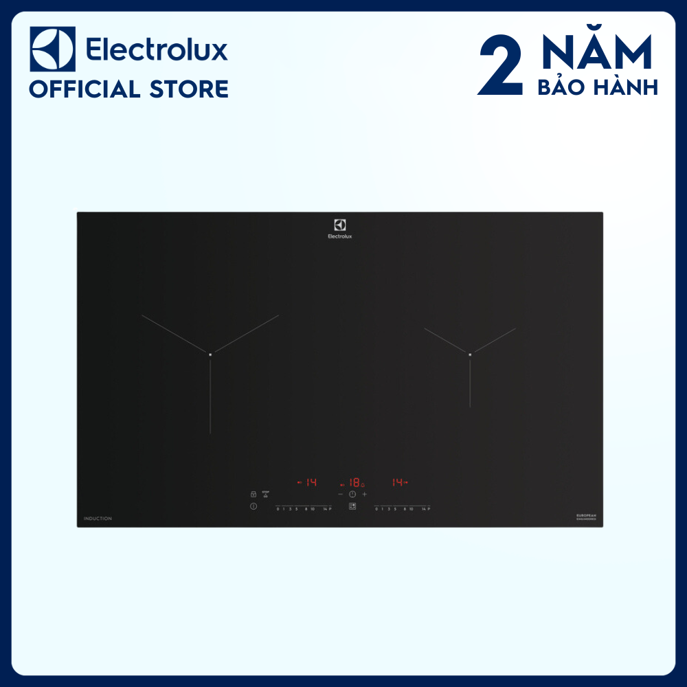 Bếp từ âm Electrolux 2 vùng nấu 70cm EHI7260BB, Bếp từ an toàn, nấu nhanh, tiết kiệm năng lượng