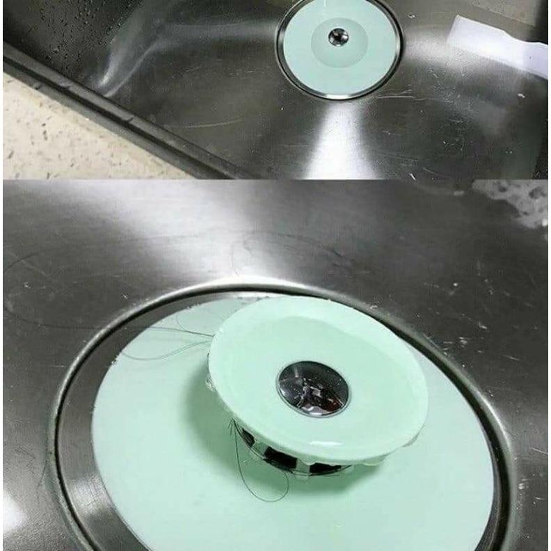 Nút bịt lỗ thoát nước silicon thông minh, nắp chống tắc cống