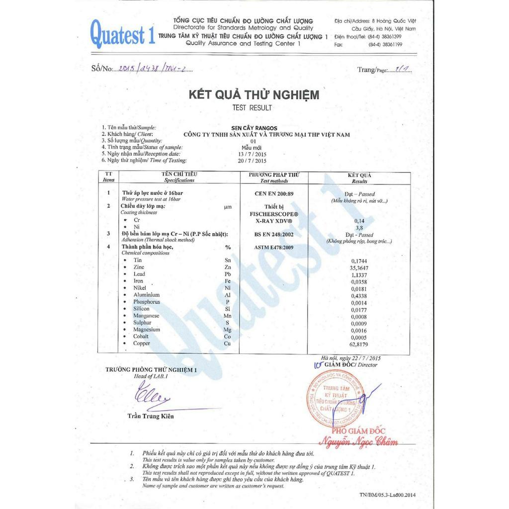 Bộ vòi sen, bộ sen tắm, bộ vòi hoa sen Rangos RG-09S