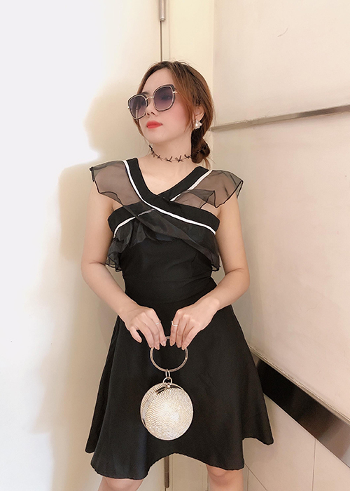 Đầm Xòe Dạo Phố Thời Trang