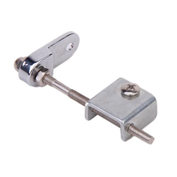 Chrome Scratch Plate Pickguard Mounting Bracket + Screw for Mandolin Quality