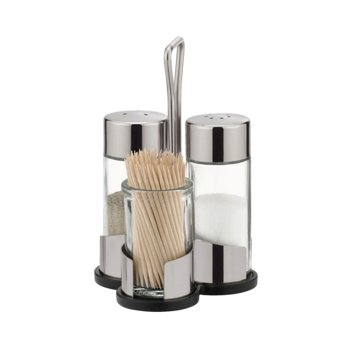 Bộ đựng tăm, muối, tiêu Tescoma T650332 Hàng chính hãng
