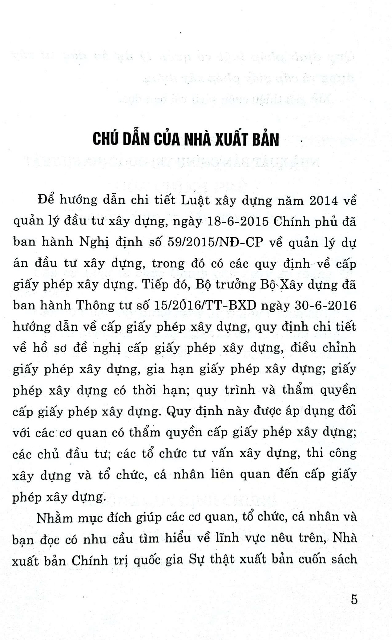 Quy định pháp luật về quản lý dự án đầu tư xây dựng và cấp phép xây dựng