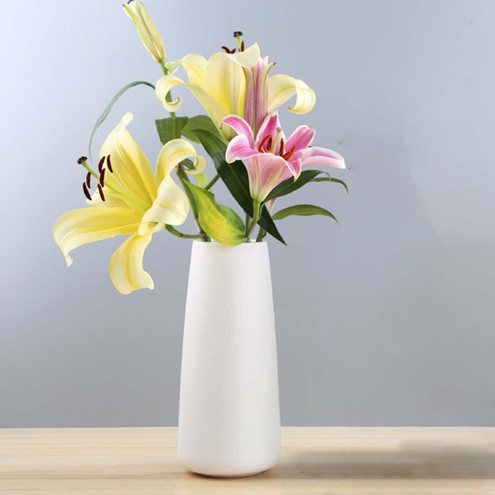 Modern Decorative Vase Tabletop Nordic Style for Office Living Room Shelf