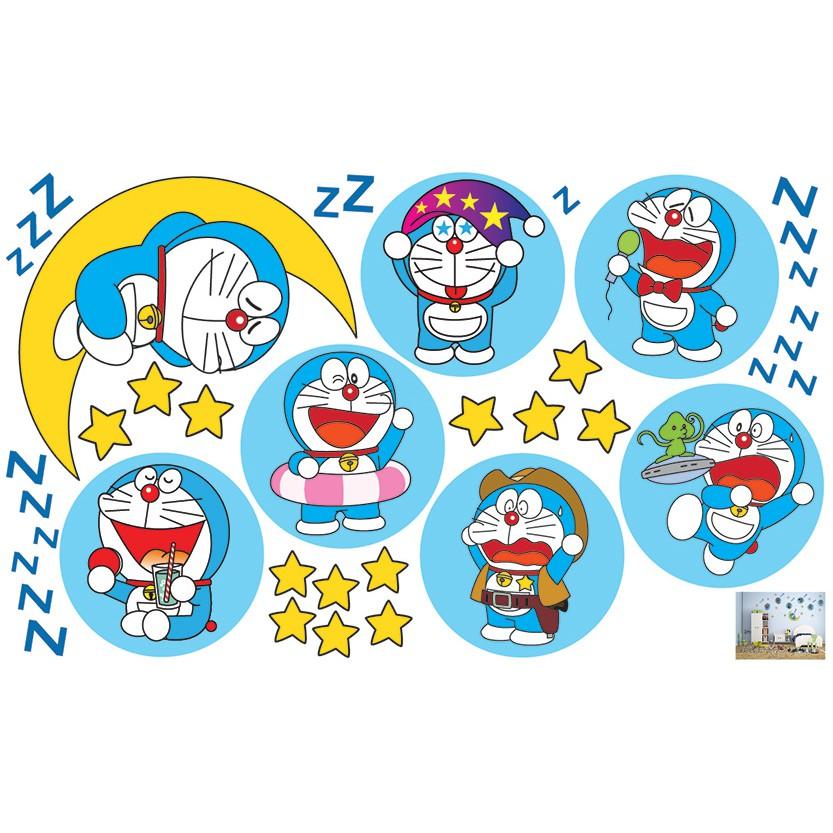 DECAL TRANG TRÍ PHÒNG BÉ DORAEMON SÓ 2