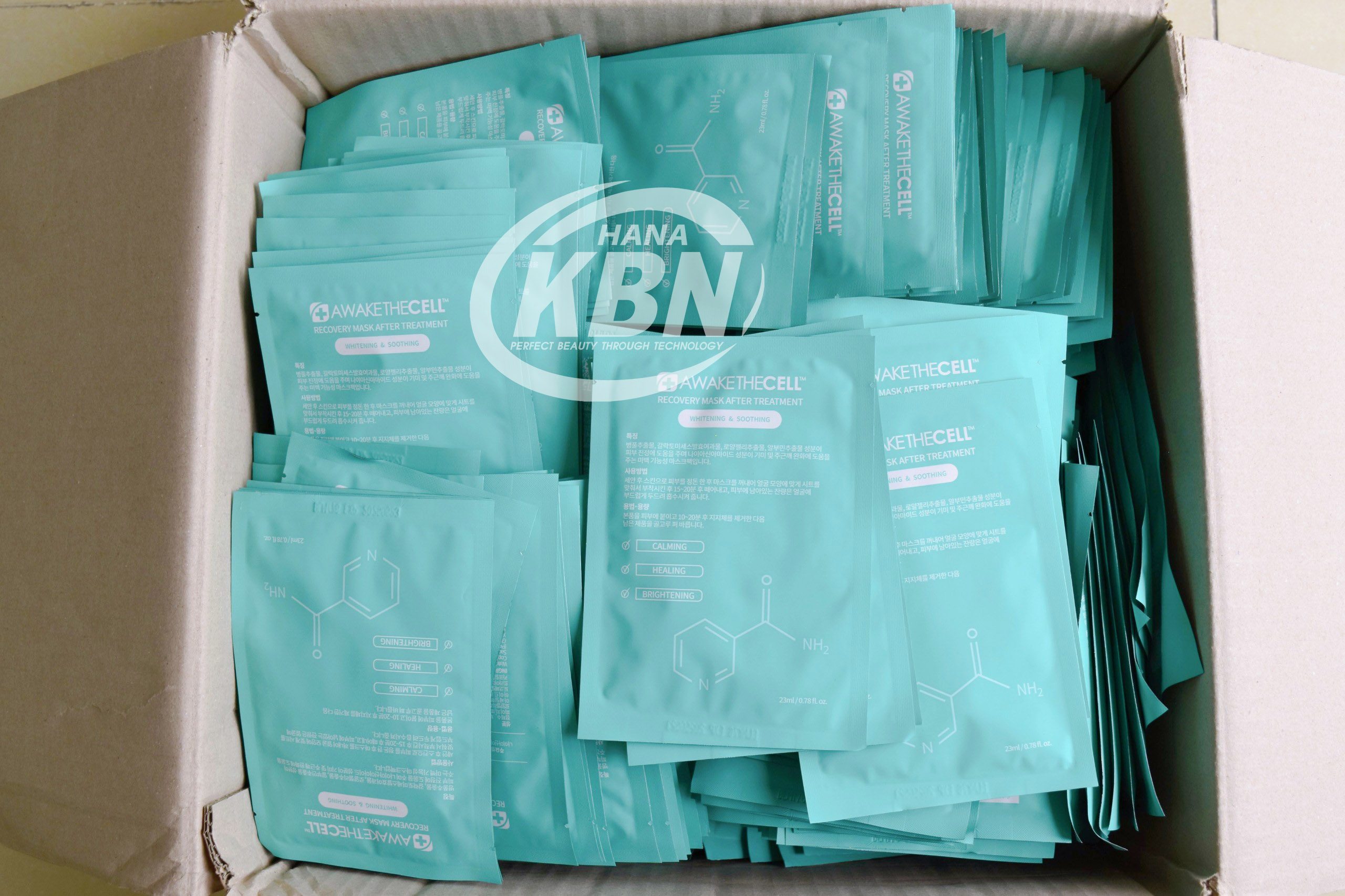 Mặt Nạ Cấp Ẩm, Làm Dịu Da, Dưỡng Trắng Da SOOTHING RECOVERY Awakethe Cell Hàn Quốc - Mặt nạ Phục Hồi