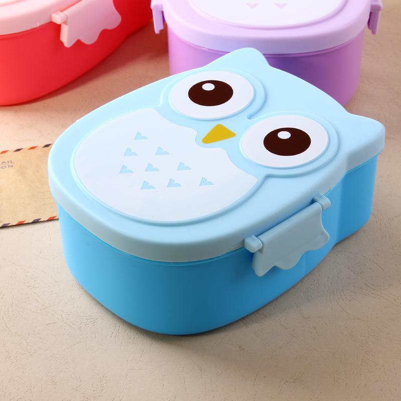 2x Kids Childrens Lunch Box - Bento-Styled Lunch Solution Offers, BPA Free Material, Durable, Leak-Proof, Meal and Snack Packing