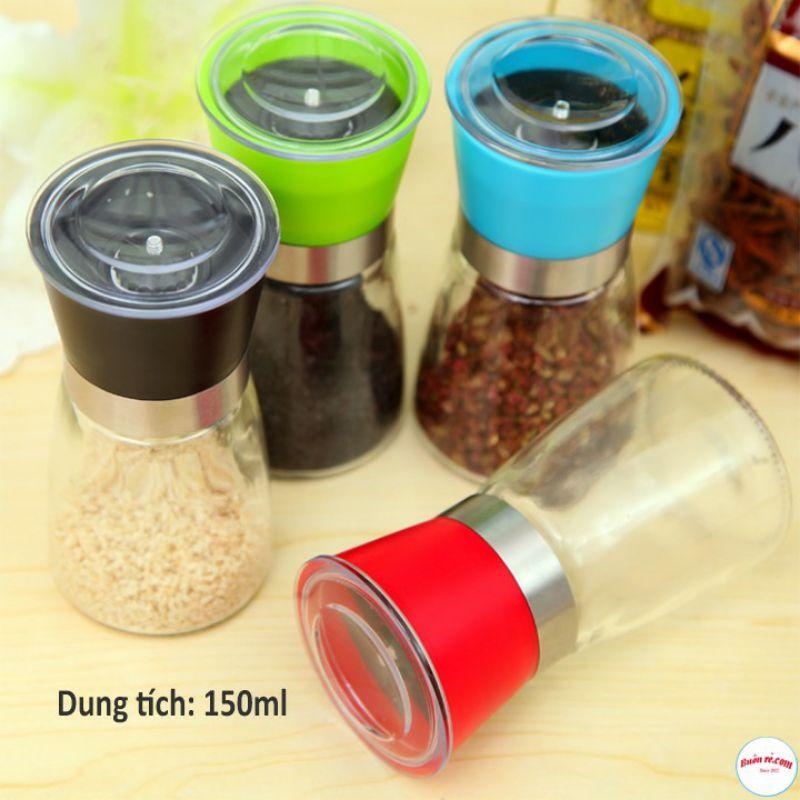 Xả sốc 3 ngày lọ say tiêu thủy tinh tiện dụng