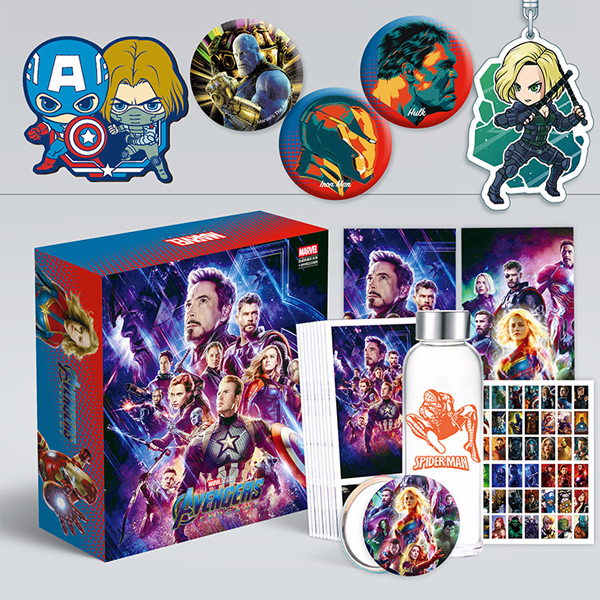 Hộp quà Avengers End game gồm nhiều món đồ độc đáo