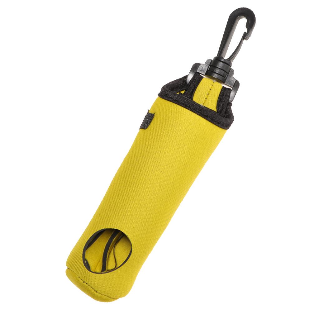 Small Golf Ball Bag Golf Tees Holder Pouch with Swivel Belt Clip