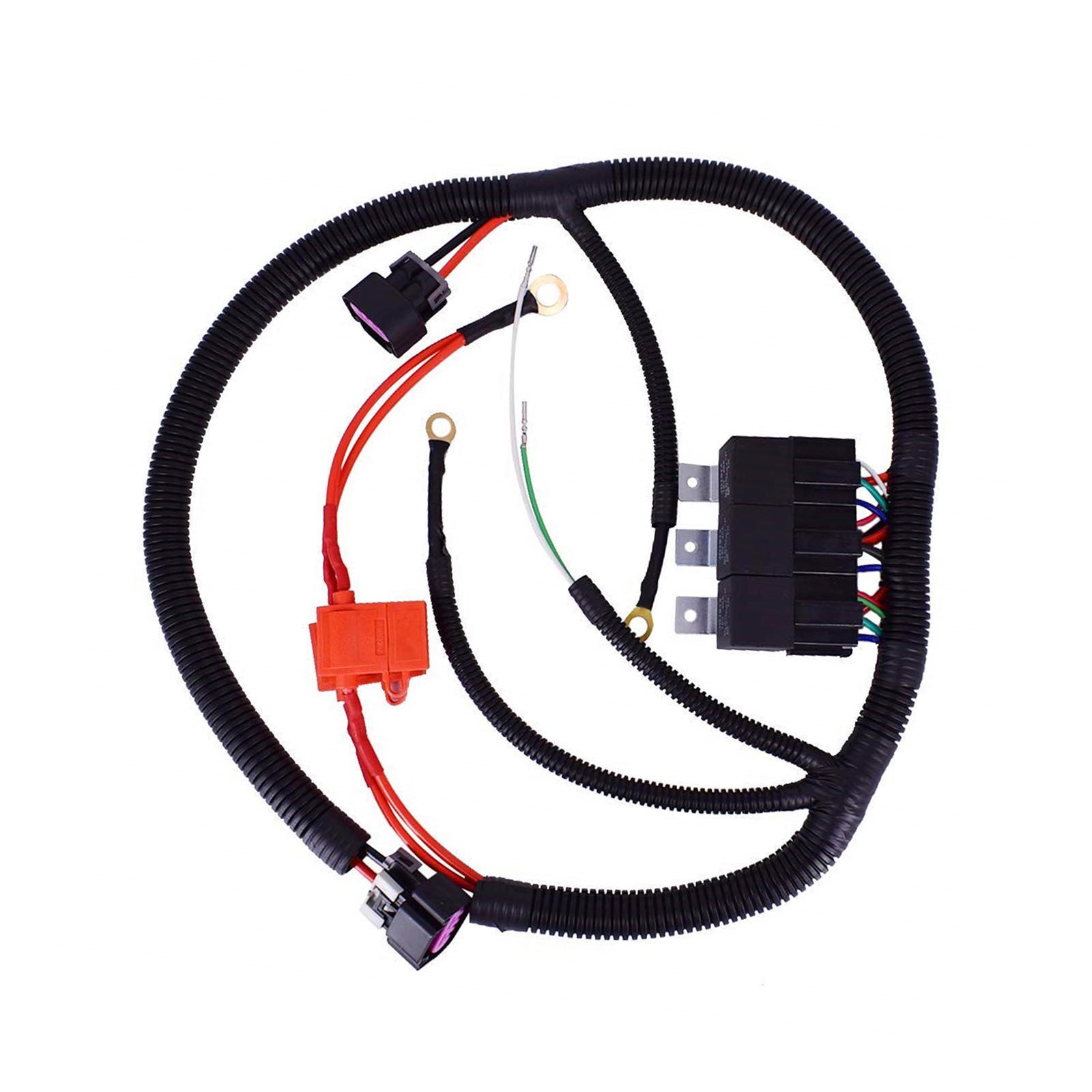 Dual Electric Fan Upgrade Wiring Harness/ 7L5533A226T Easy Installation for Escalade Control Wiring Harness Tool