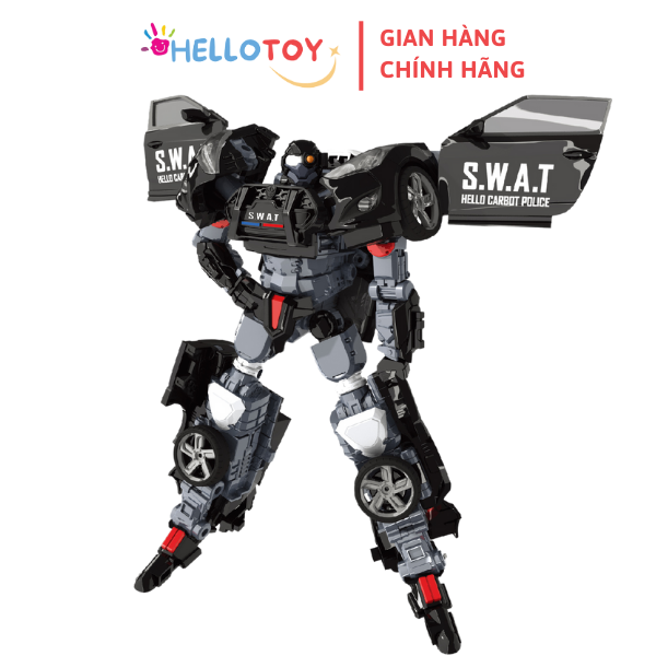 Đồ Chơi Mô Hình Lắp Ráp Xe Hơi Biến Hình Cỡ Lớn HELLO CARBOT Sky S.W.A.T
