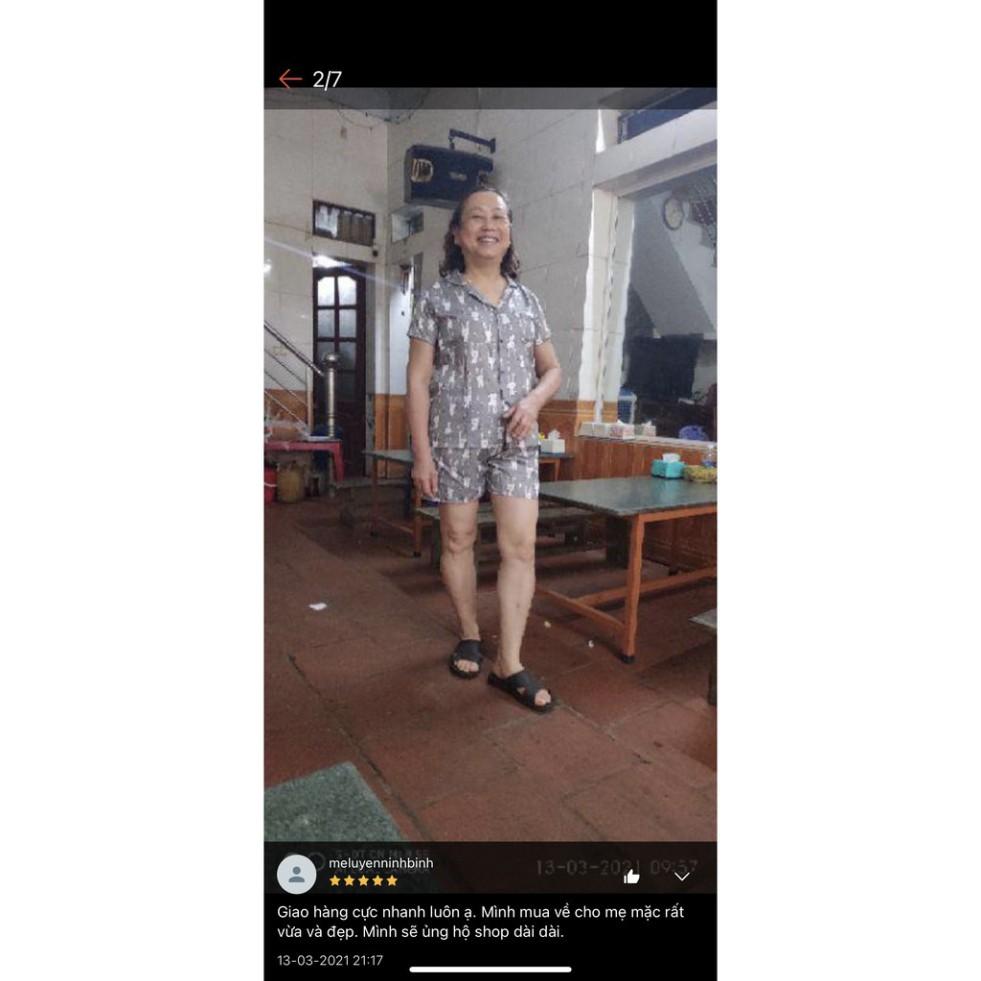 Bộ Ngủ Pijama Kate Cộc Tay 50KMẫu Mới Quần Cộc Bộ Mặc Nhà Pizama Dễ Thương Thoải Mái Cực Yêu