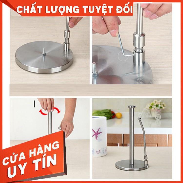 Cây Inox giữ cuộn giây bếp