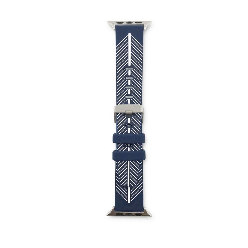 Wristband, Silicone Rubber Double Color Strap with Metal Buckle for /2 38mm/42mm