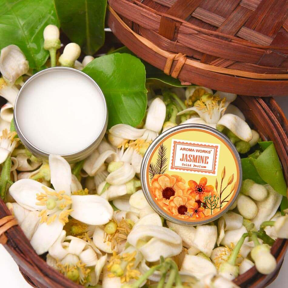 Nước Hoa Khô Aroma Works Solid Perfume 15g - Jasmine