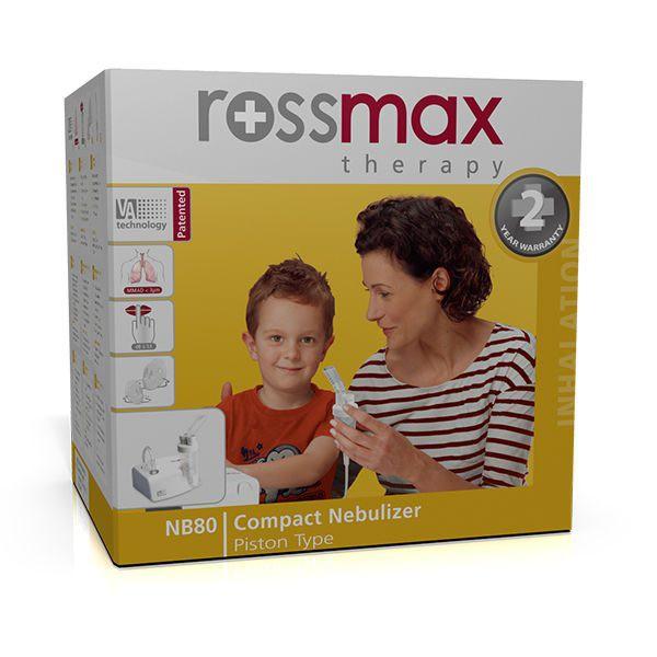 Máy Xông Khí Dung Mũi Họng- Rossmax NB80, (Rosmax) -VT0768