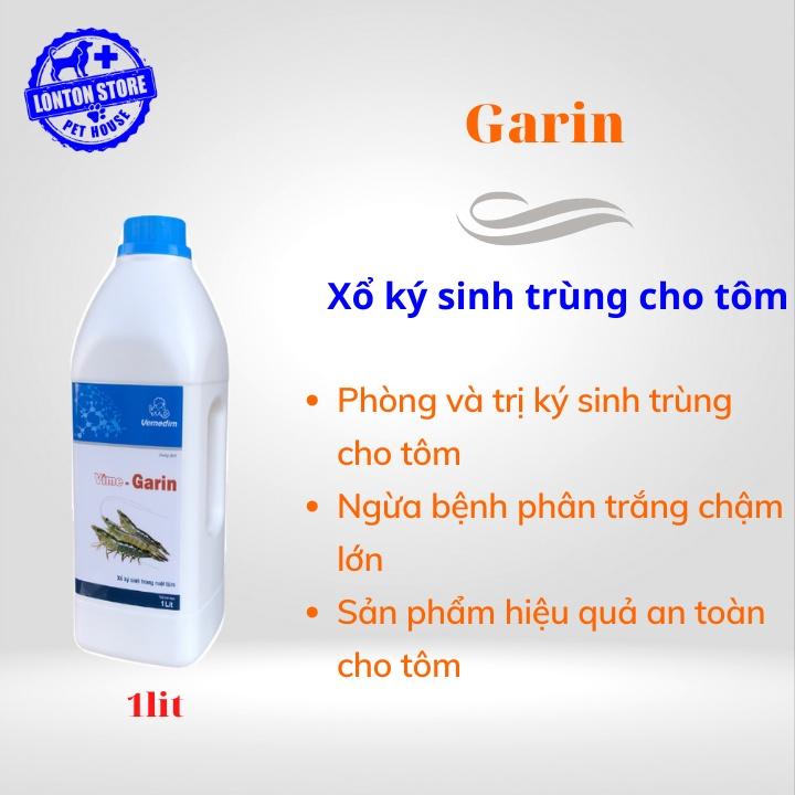 Vime Garin tôm - Phòng và trị ký sinh trùng cho tôm , chai 1 lit