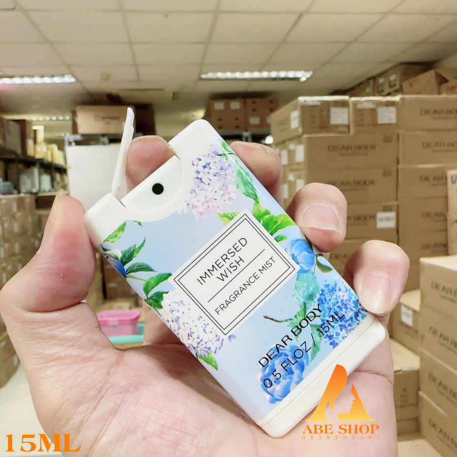 Nước Hoa Bỏ Túi DEAR BODY 15ML - Siêu Tiện Lợi - Gọn Nhẹ Dễ Sử Dụng - Phù Hợp Học Sinh - Sinh Viên Việt Nam
