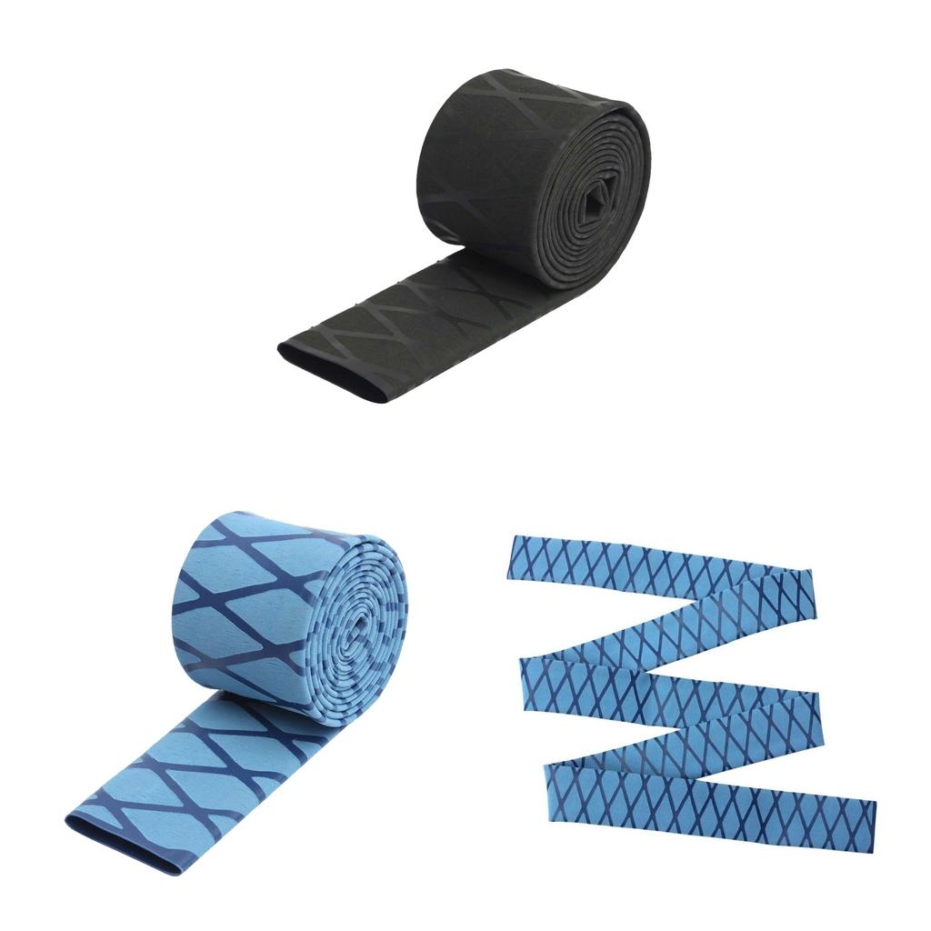 Non Slip Textured X-Tube Shrink Tubing Fishing Rod Grip