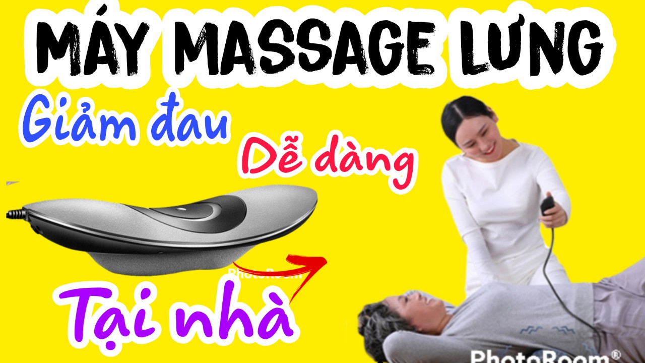 Máy Massage Lưng - V621 - Hỗ Trợ Giảm Đau Mỏi Lưng, Cột Sống, Thoát Vị Đĩa Đệm