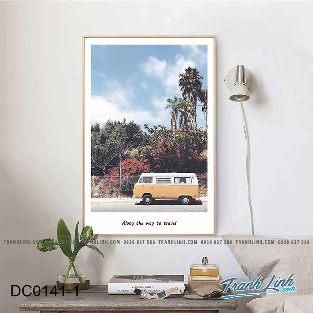 Tranh Canvas decor treo tường trang trí cầu thang dc.ttph0010