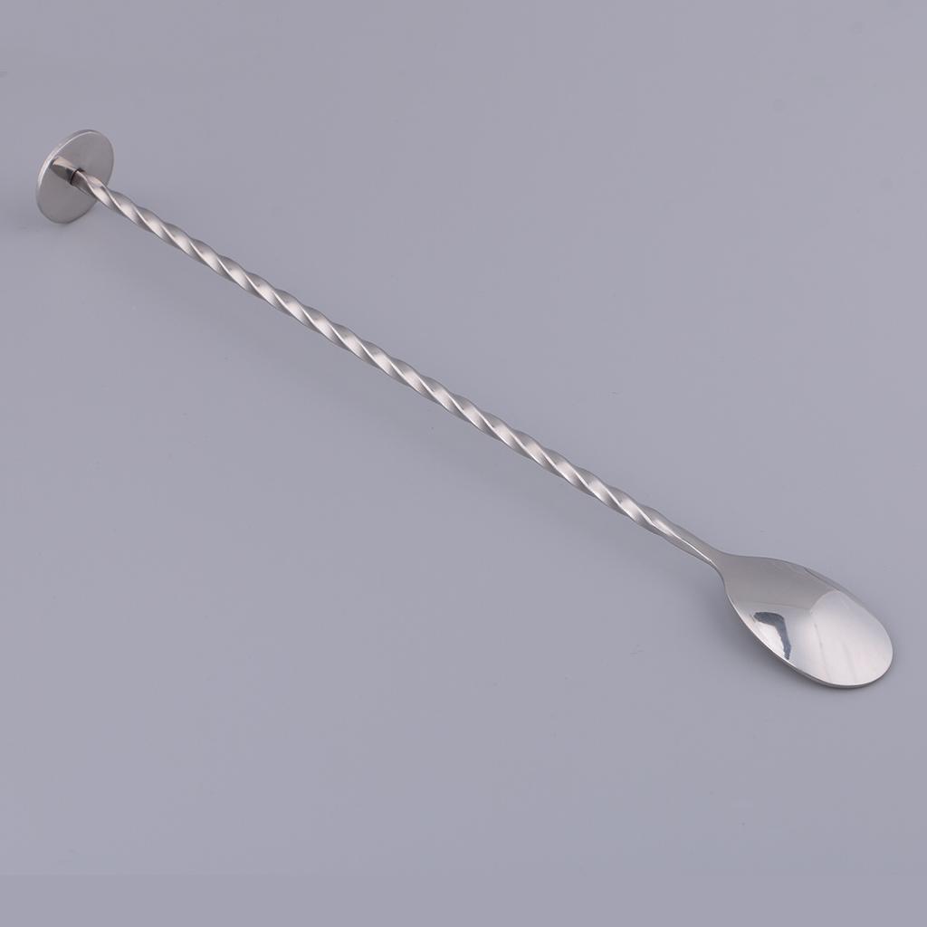 Barware Stirring Spoon for Ice Cream, Coffee, Milkshakes, Juice, Tea, Drink