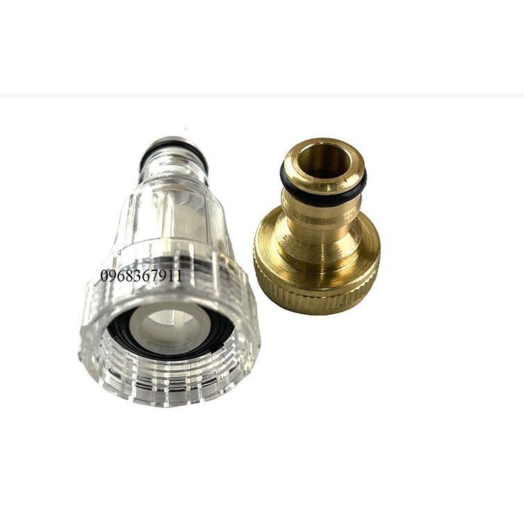 Đầu lọc nước - Cút lọc nước đầu vào máy rửa xe áp lực cao