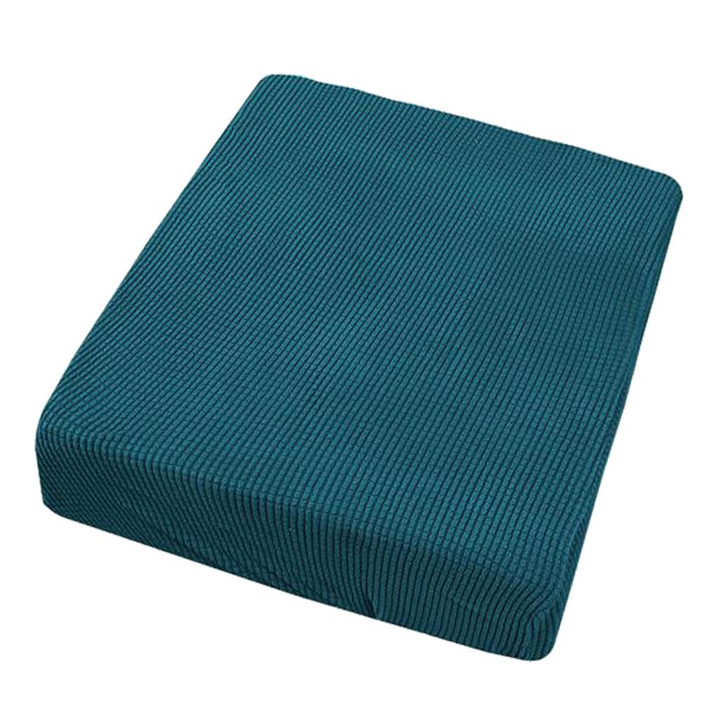 2 Pcs 1 Seater Spandex Fabric Sofa Futon Seat Cushion Covers