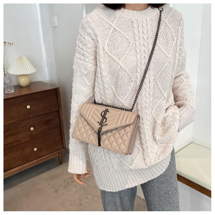 Túi đeo chéo nữ, giỏ đeo chéo nữ phong cách hàn quốc, chất liệu da PU cao cấp size 21