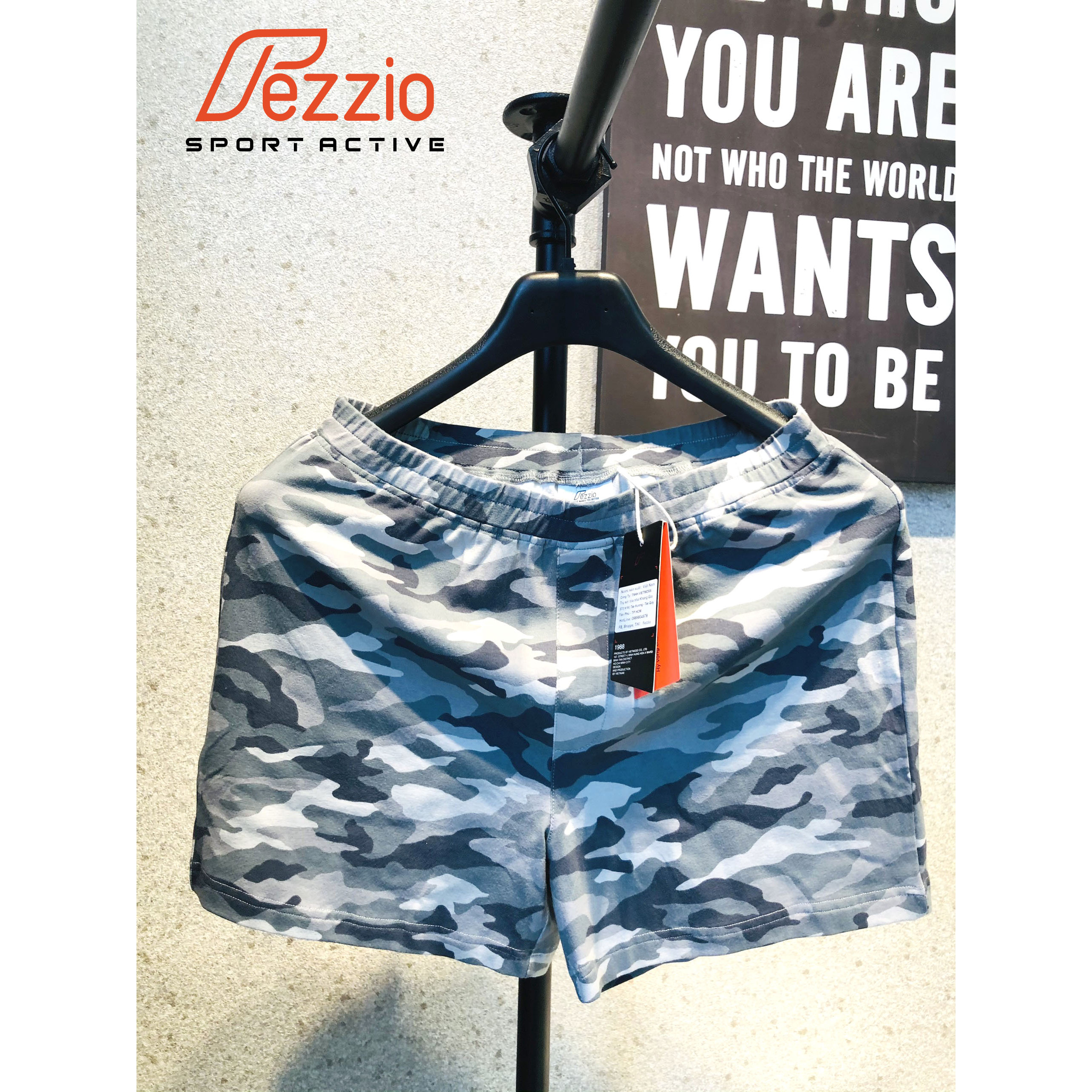 Quần ngủ nam, boxer nam, quần đùi nam mặc nhà thun 100% cotton thương hiệu Fezzio chính hãng
