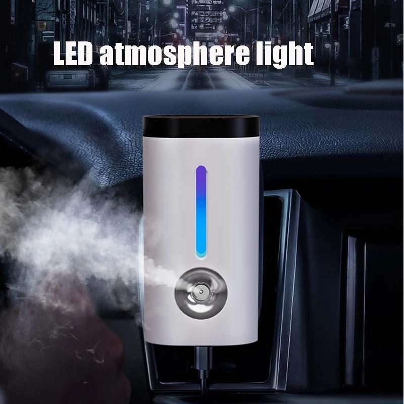 Máy Tạo Độ Ẩm Không Khí Loại Bỏ Tĩnh Điện Làm Sạch Không Khí Chăm Sóc Da Nano Công Nghệ Tắt Tiếng Thiết Kế Đèn LED Máy Phun Sương Tạo Độ Ẩm