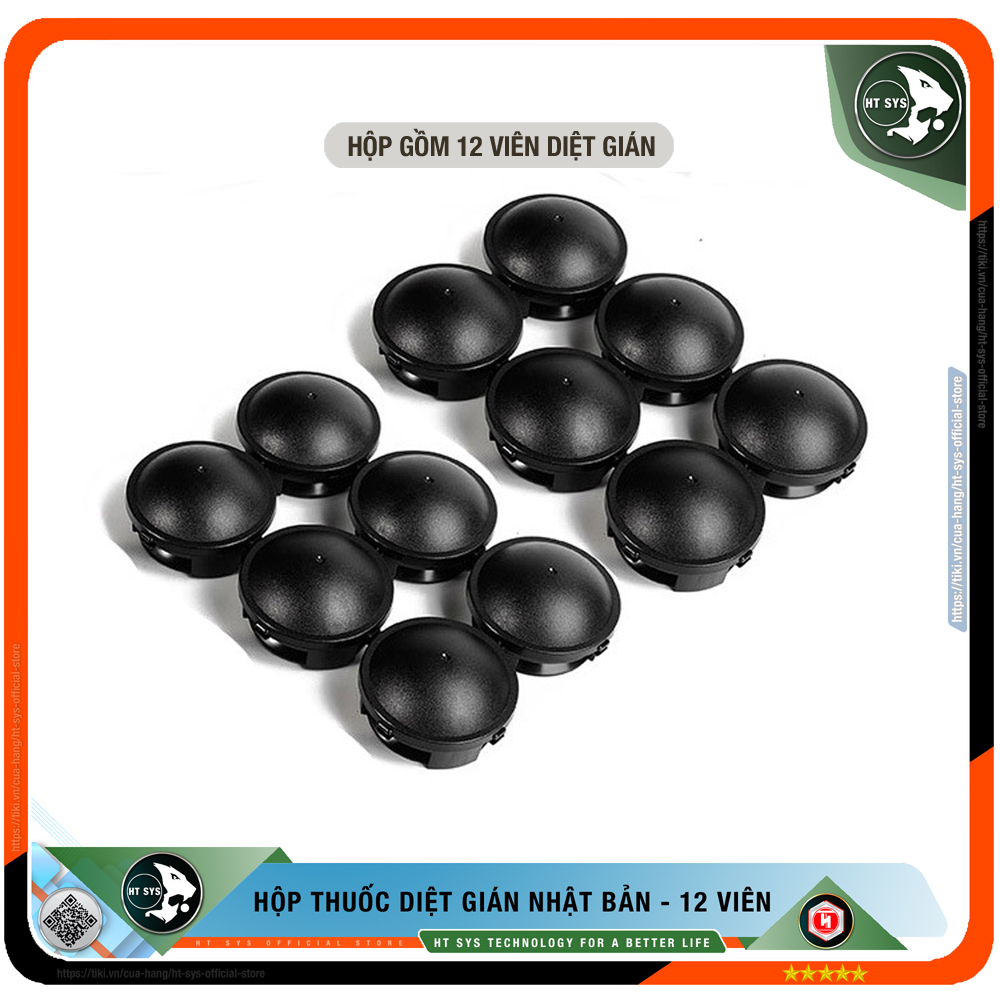 Thuốc Diệt Gián Nhật Bản HT SYS EARTH - Hộp 12 Viên - Cách Diệt Gián An Toàn Hiệu Quả Cho Con Người Và Vật Nuôi