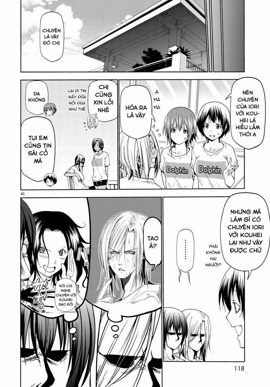 cô gái thích lặn - grand blue chapter 55 39