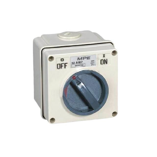 CẦU DAO CHỐNG THẤM NƯỚC 2P-20A / 32A / 63A 500V IP66 CAO CẤP MPE