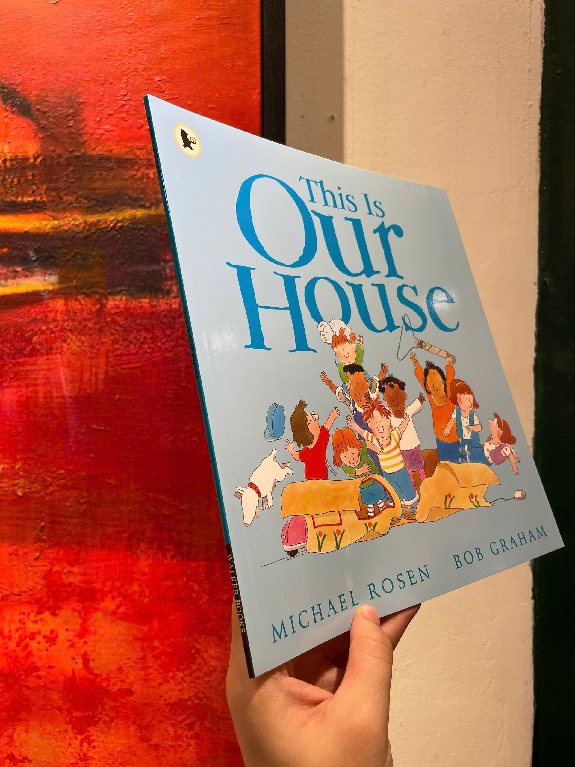 This is Our House by Michael Rosen - Children Picture book in English - Sách Ngoại Văn Nhập Khẩu