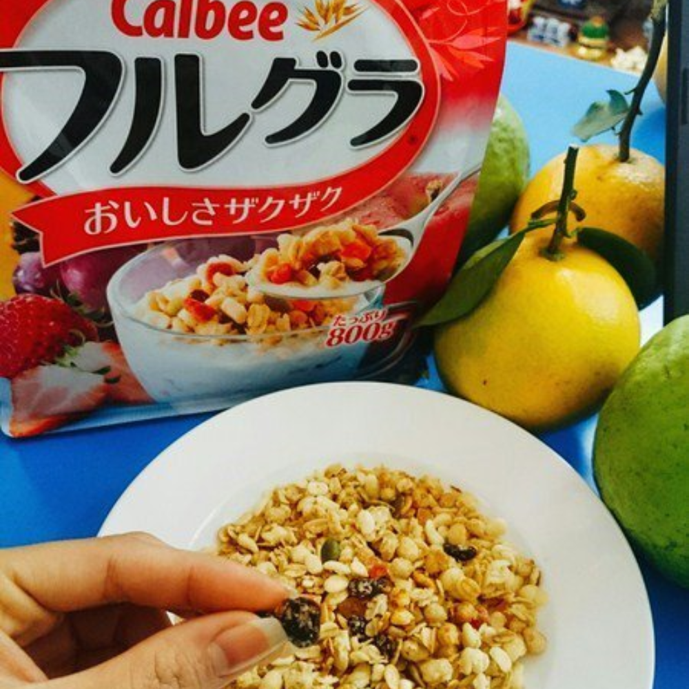 Ngũ Cốc Calbee Frugra Nhật Bản (482g)